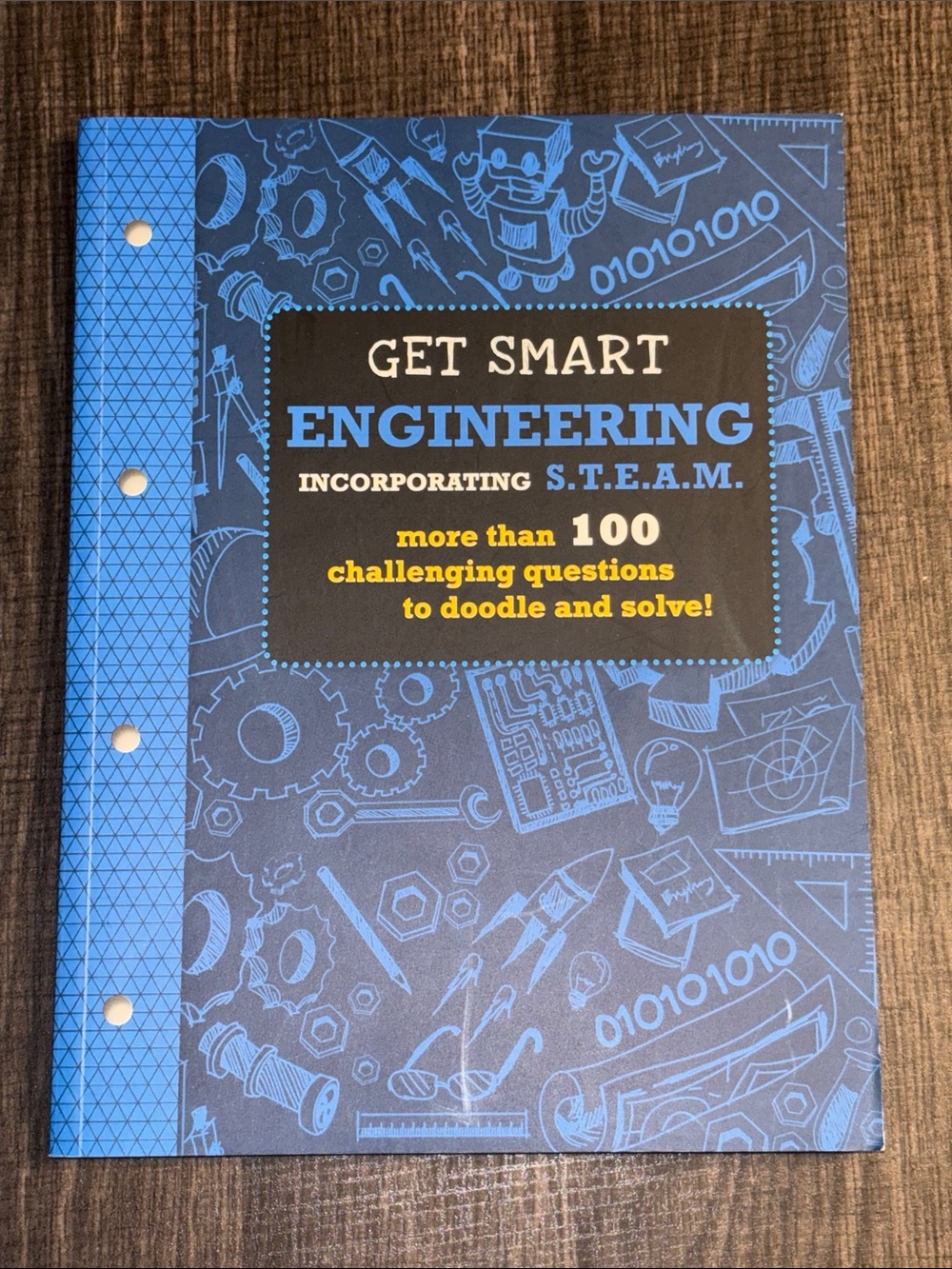 Get Smart Engineering S.T.E.A.M. Activity Book - Blue